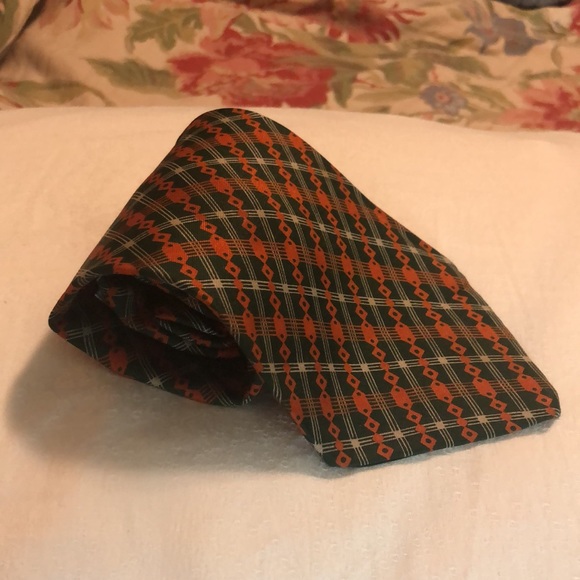 Vintage 1968 THE MAN’S SHOP JAMAICA 🇯🇲 Silk Tie Rasta Italy Made - Picture 7 of 16